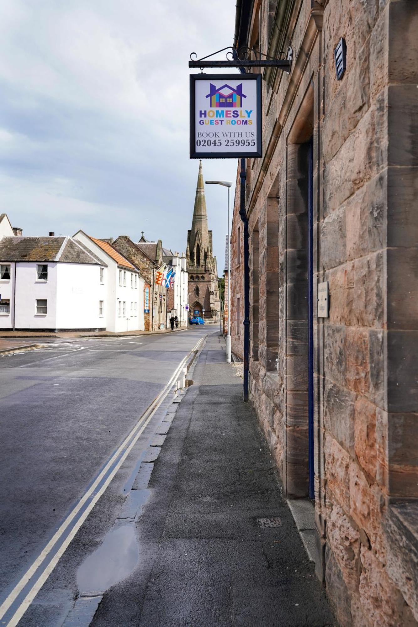 Homesly Guest Rooms, Comfortable En-Suite Guest Rooms With Free Parking And Self Check-In Berwick Upon Tweed Dış mekan fotoğraf