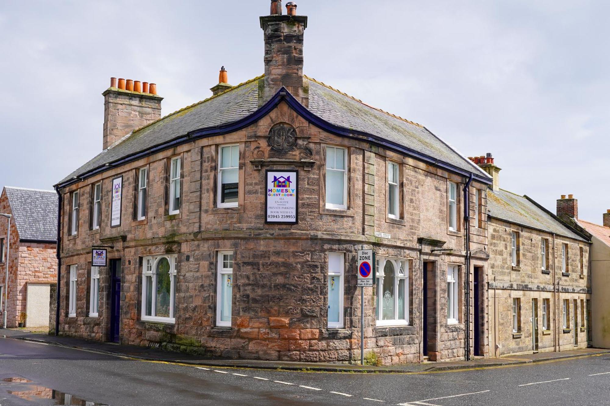 Homesly Guest Rooms, Comfortable En-Suite Guest Rooms With Free Parking And Self Check-In Berwick Upon Tweed Dış mekan fotoğraf